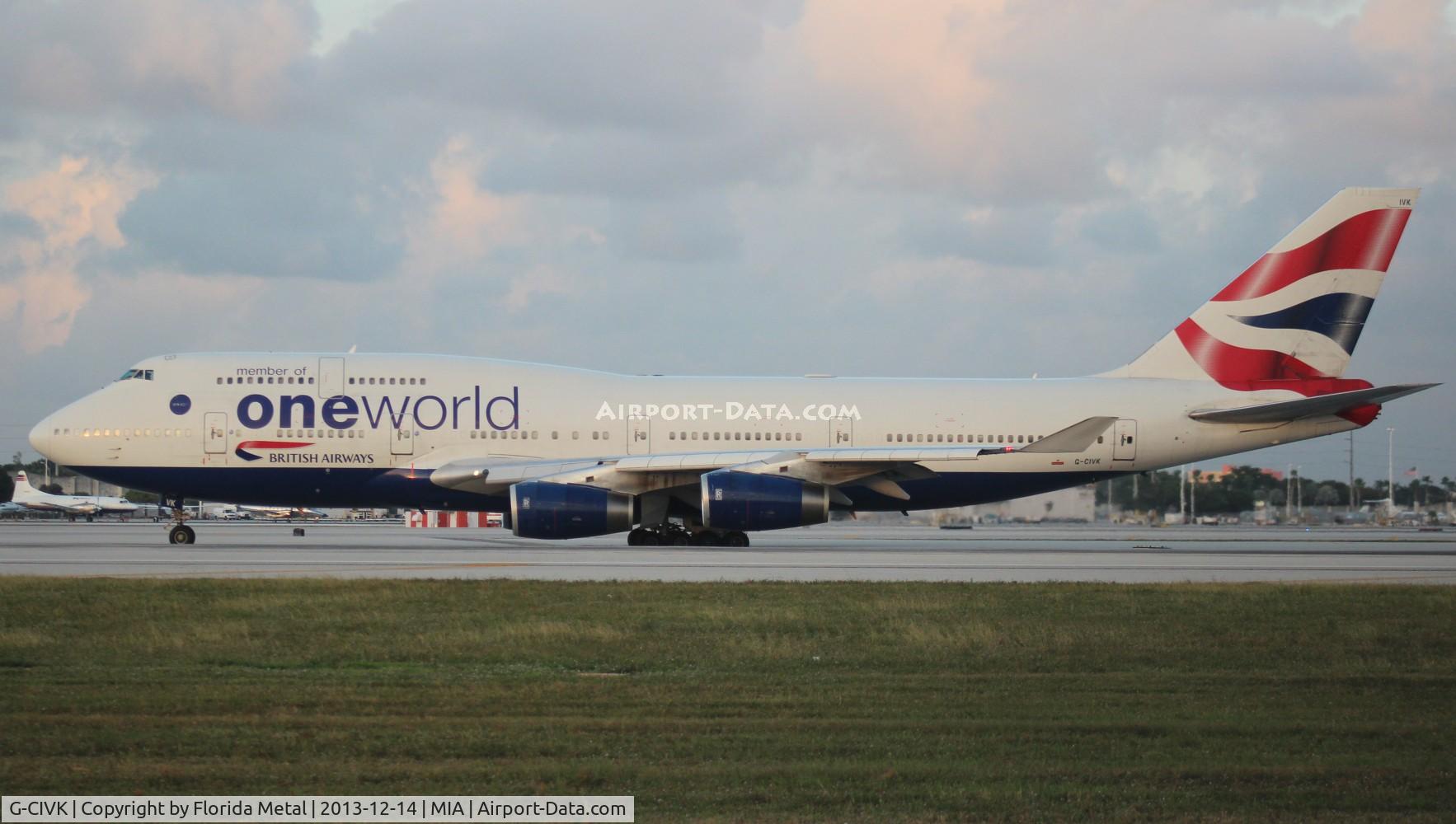 G-CIVK, 1997 Boeing 747-436 C/N 25818, British One World 747-400