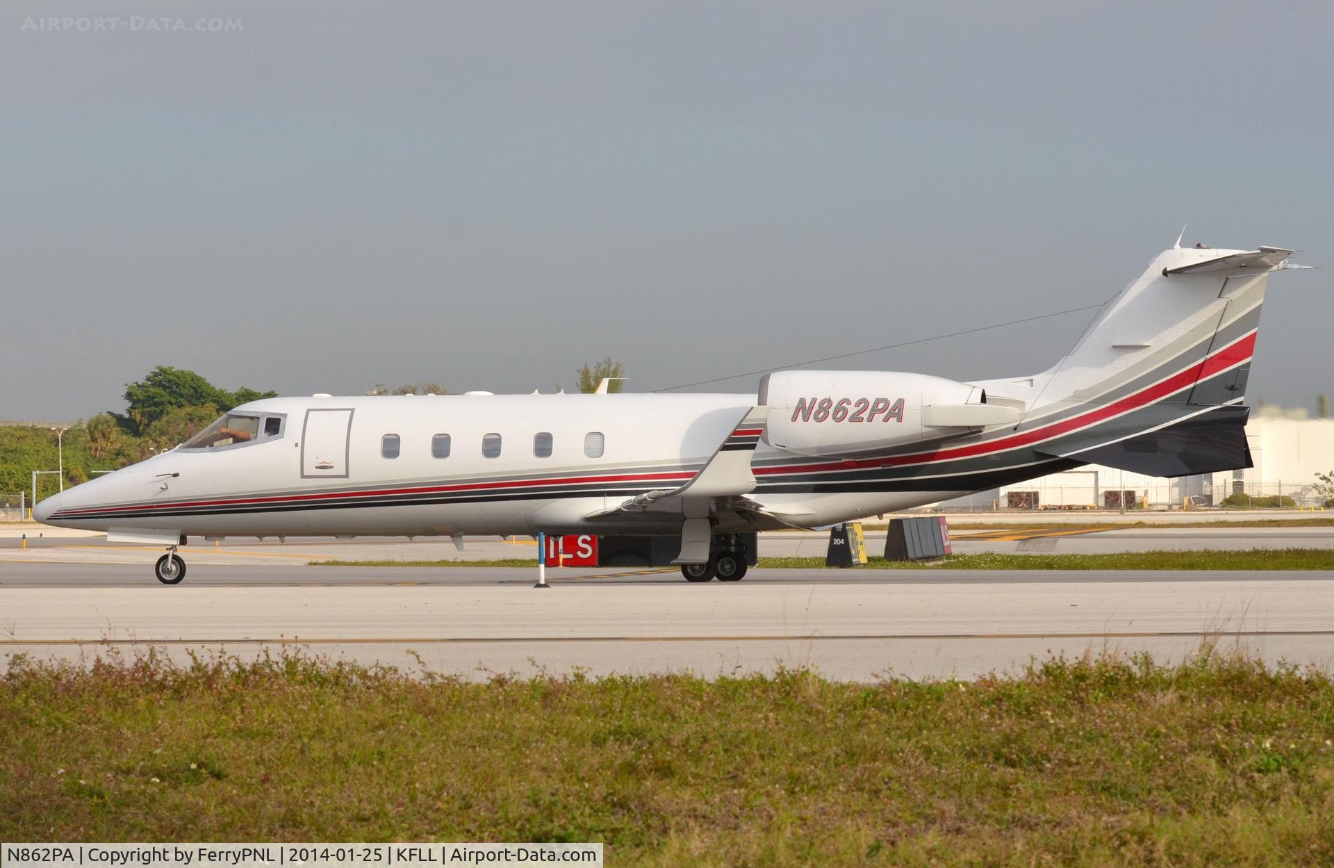 N862PA, 1993 Learjet 60 C/N 60-014, Delta Private Jets Learjet 60