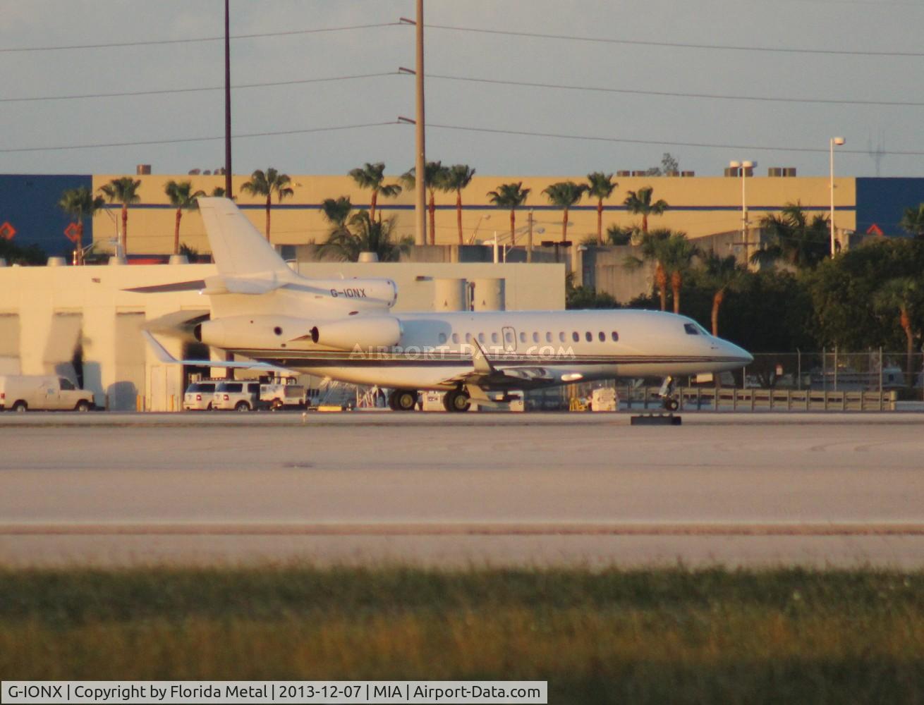 G-IONX, 2011 Dassault Falcon 7X C/N 111, Falcon 7X