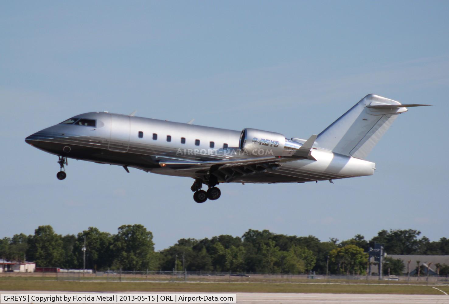 G-REYS, 2000 Bombardier Challenger 604 (CL-600-2B16) C/N 5467, Challenger 604