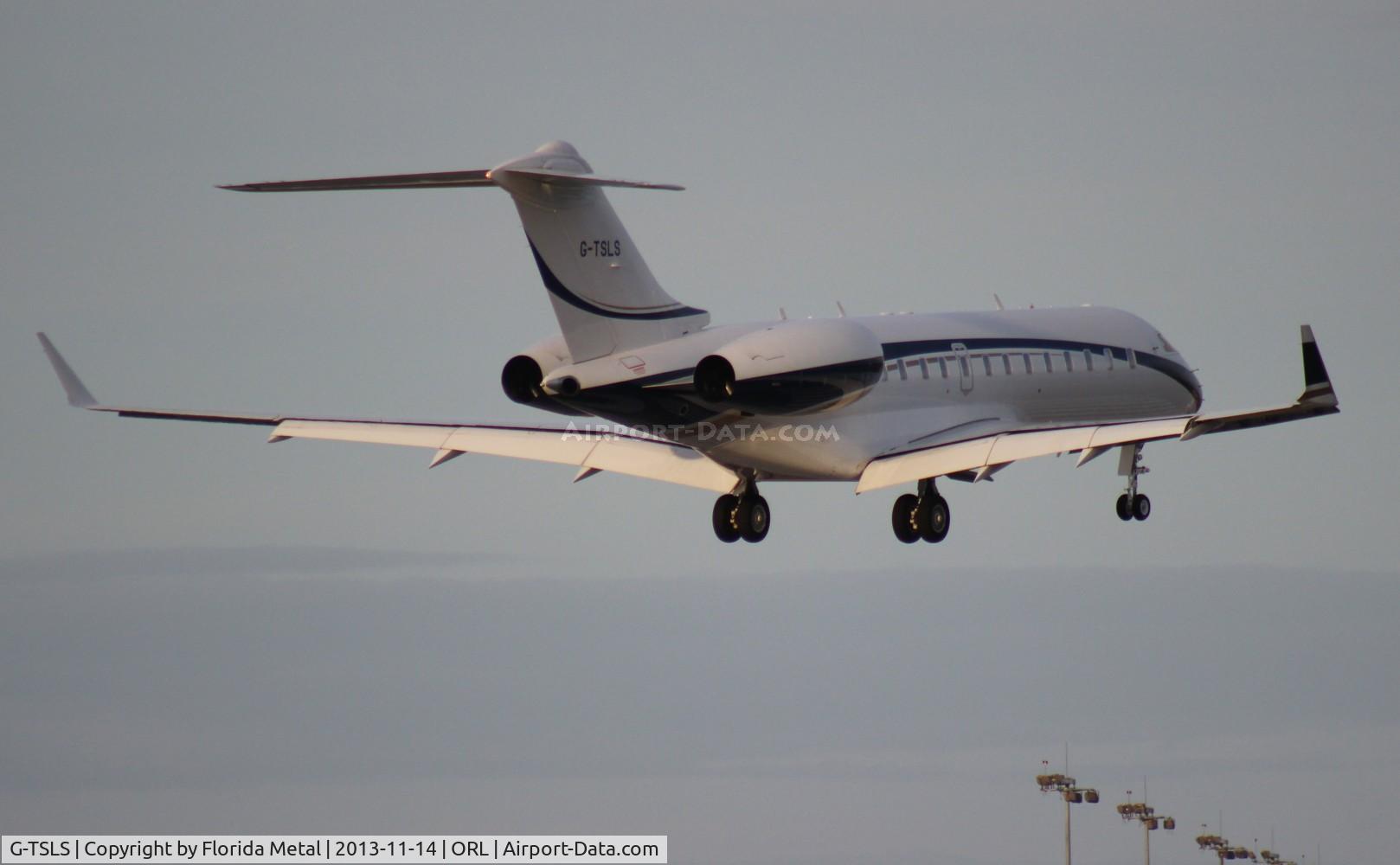 G-TSLS, 2006 Bombardier BD-700-1A11 Global 5000 C/N 9231, Tag Aviation Global 5000