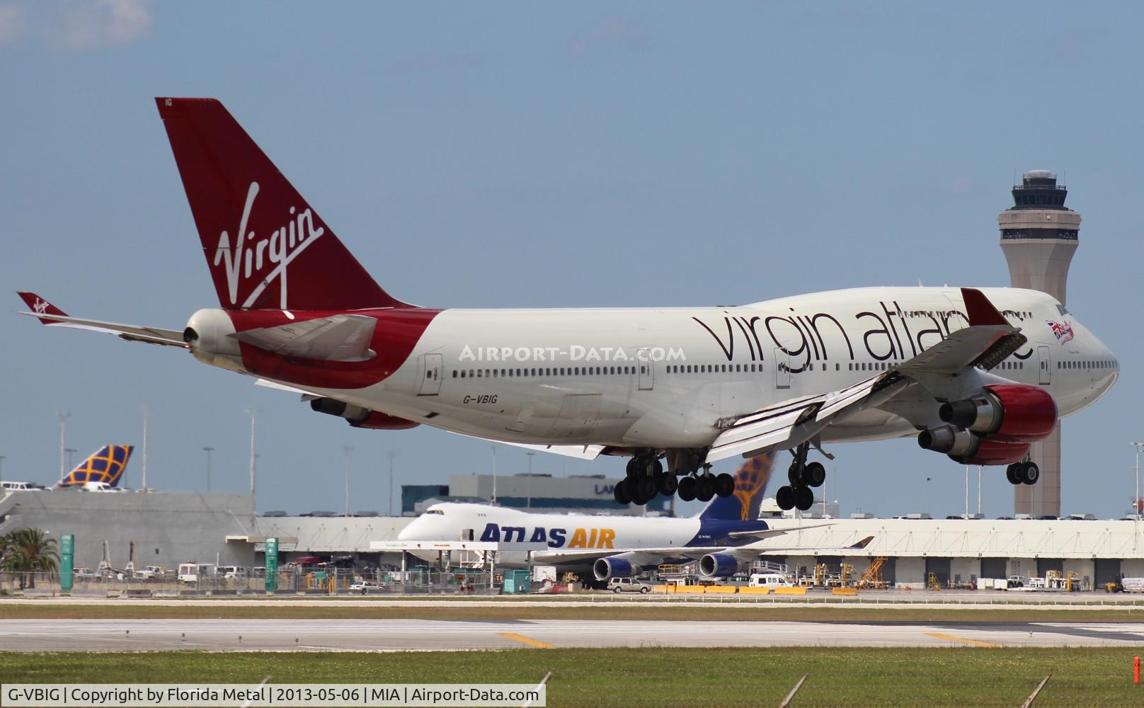 G-VBIG, 1996 Boeing 747-4Q8 C/N 26255, Virgin 747-400