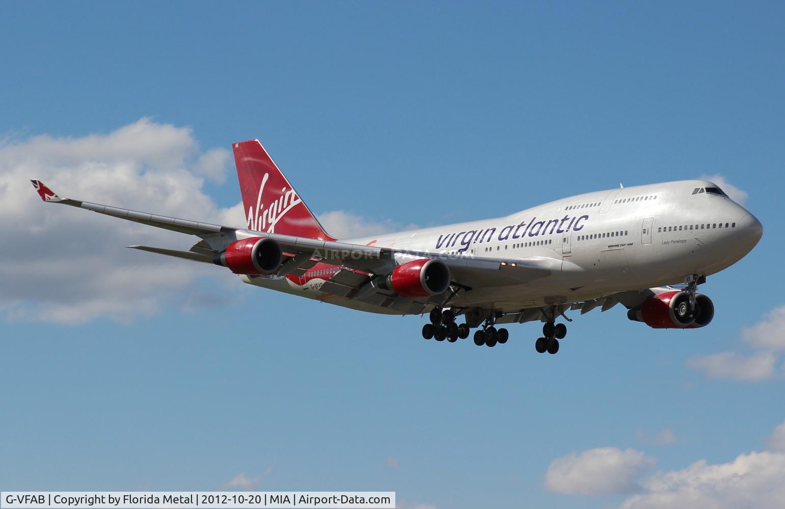 G-VFAB, 1994 Boeing 747-4Q8 C/N 24958, Virgin 747-400
