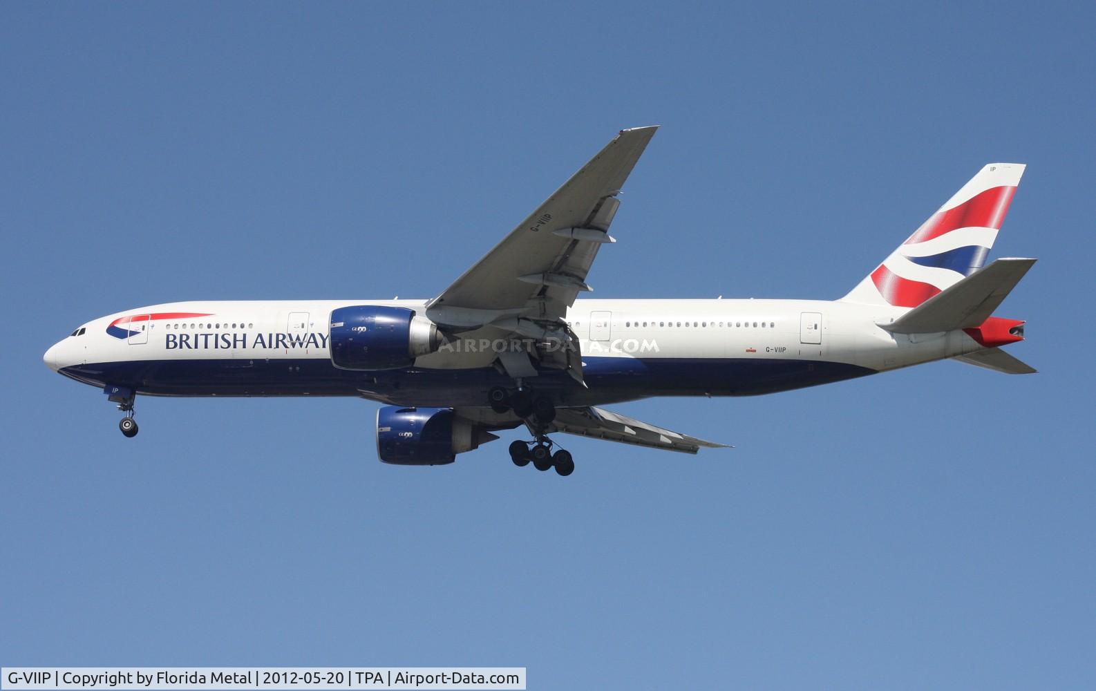 G-VIIP, 1999 Boeing 777-236 C/N 29321, British 777-200