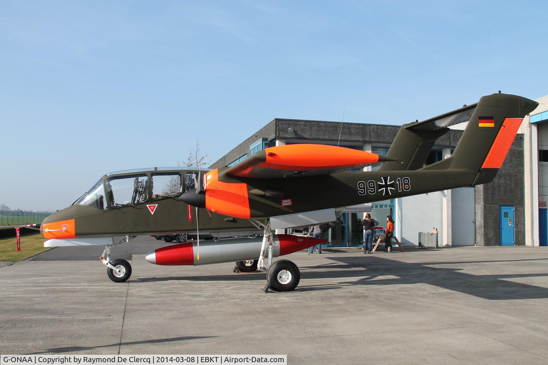 G-ONAA, 1971 North American OV-10B Bronco C/N 338-3, Luchtvaartdag 2014