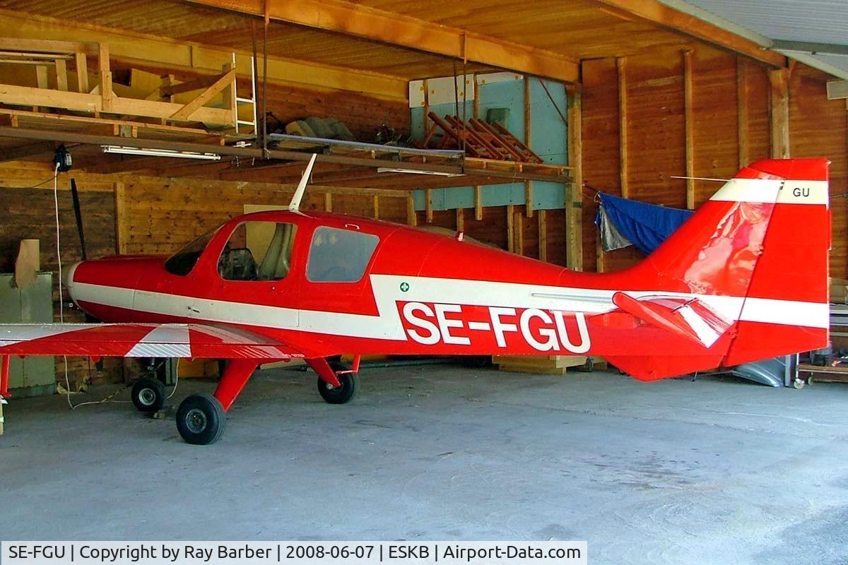 SE-FGU, 1967 Beagle B-121 Pup Series 2 (Pup 150) C/N B121-068, Beagle B.121 Pup 150 [B121-068] Stockholm-Barkarby~SE 07/06/2008