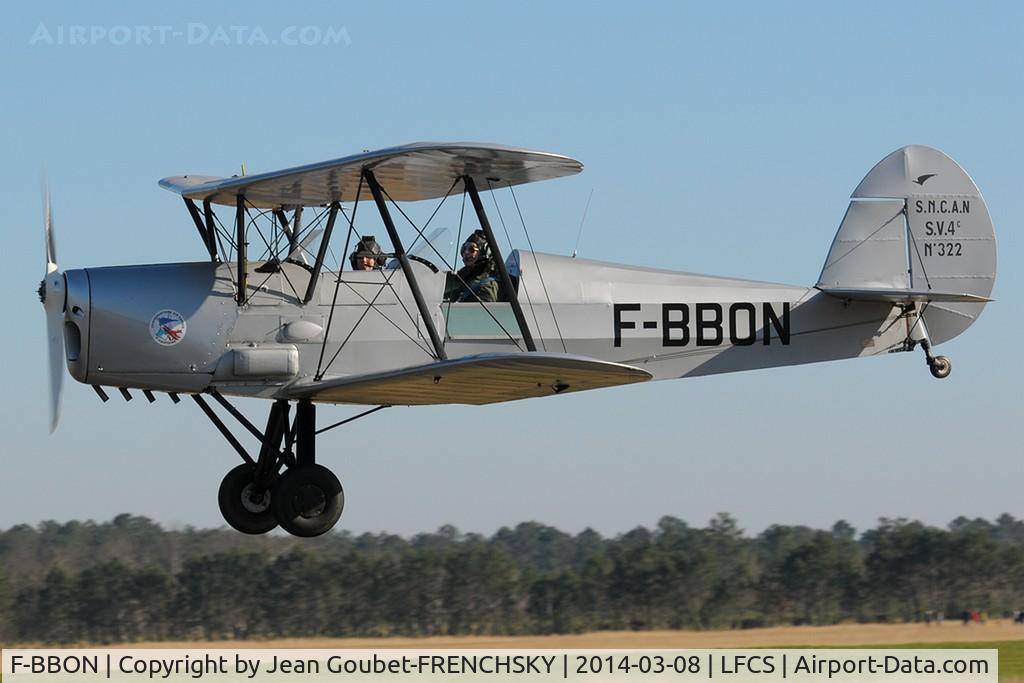 F-BBON, Stampe-Vertongen SV-4C C/N 322, take off