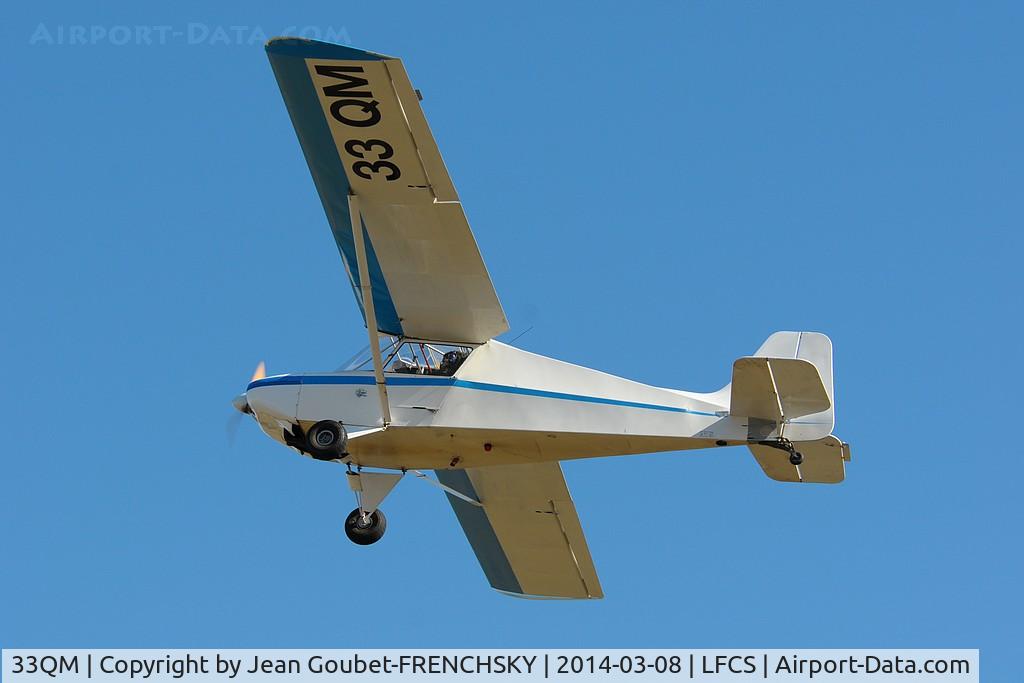 33QM, Humbert Tétras C/N 33, Bordeaux Aviation take off for training