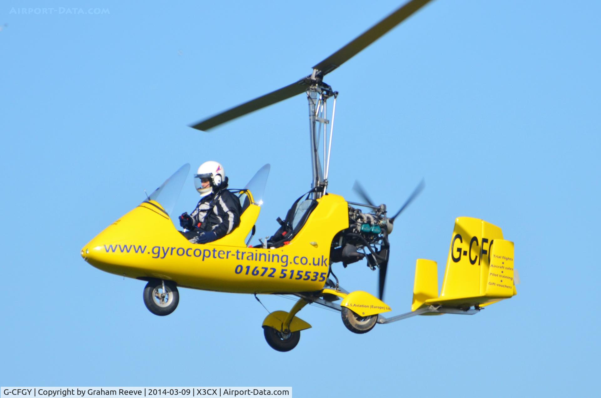G-CFGY, 2008 Rotorsport UK MT-03 C/N RSUK/MT-03/039, Just taken off.