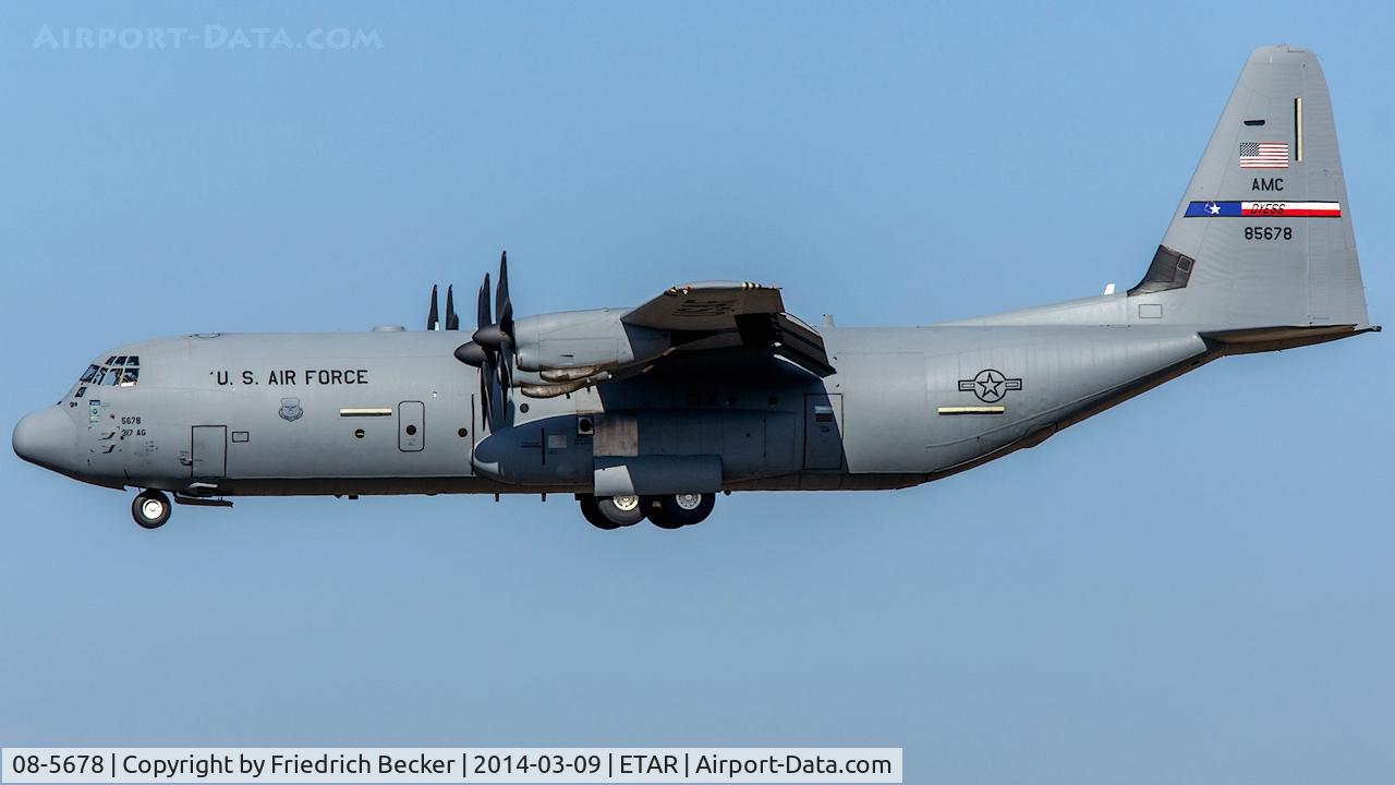 08-5678, 2011 Lockheed C-130J-30 Super Hercules C/N 382-5678, on final RW26