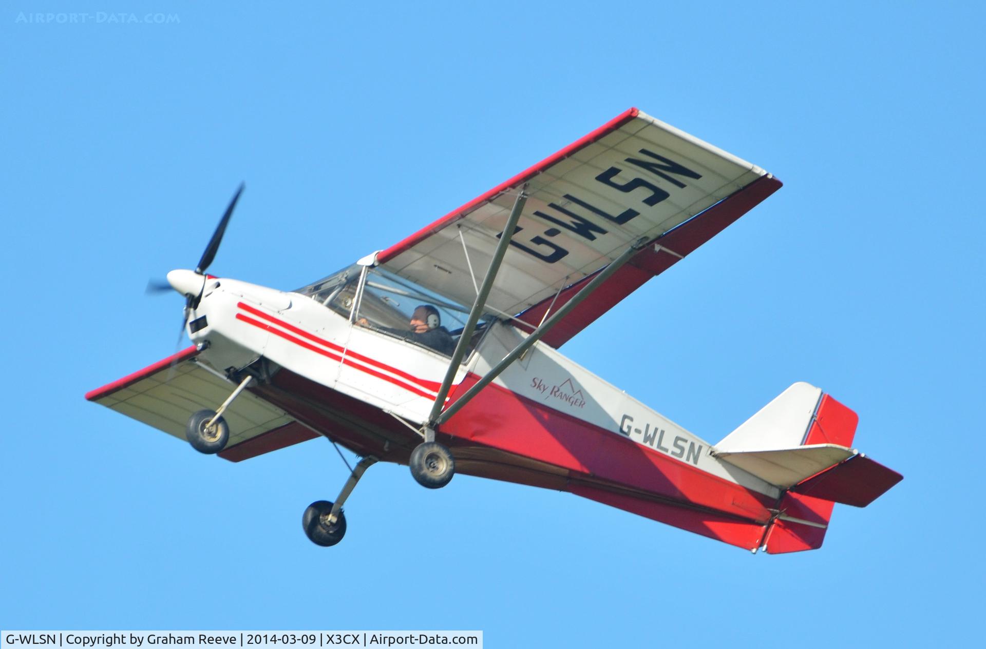 G-WLSN, 2005 Skyranger 912S(1) C/N BMAA/HB/474, Just taken off.