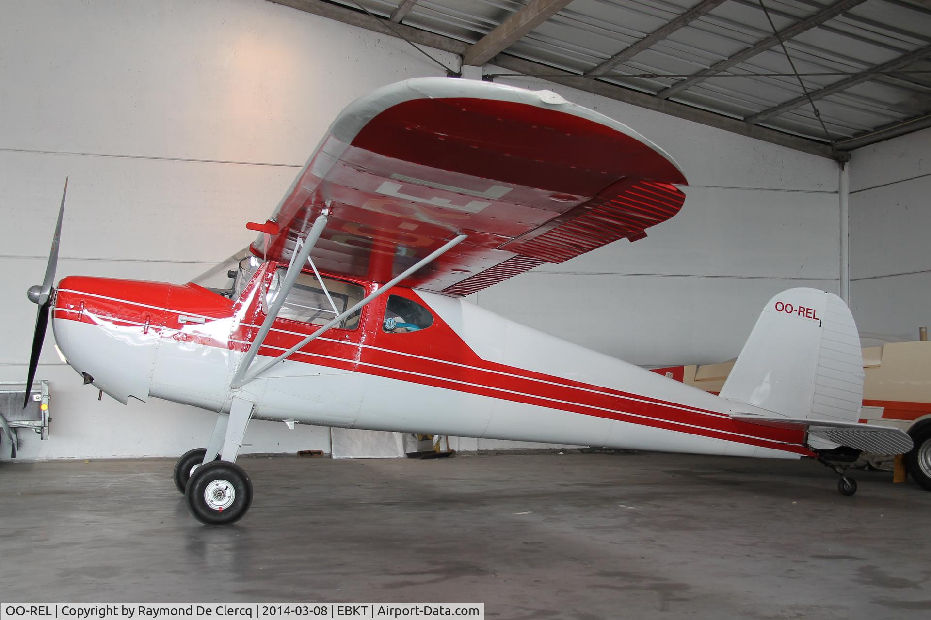 OO-REL, 1948 Cessna 140 C/N 9067, Luchtvaartdag 2014