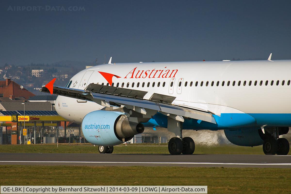 OE-LBK, 2003 Airbus A320-214 C/N 1931, Graz-Hurghada