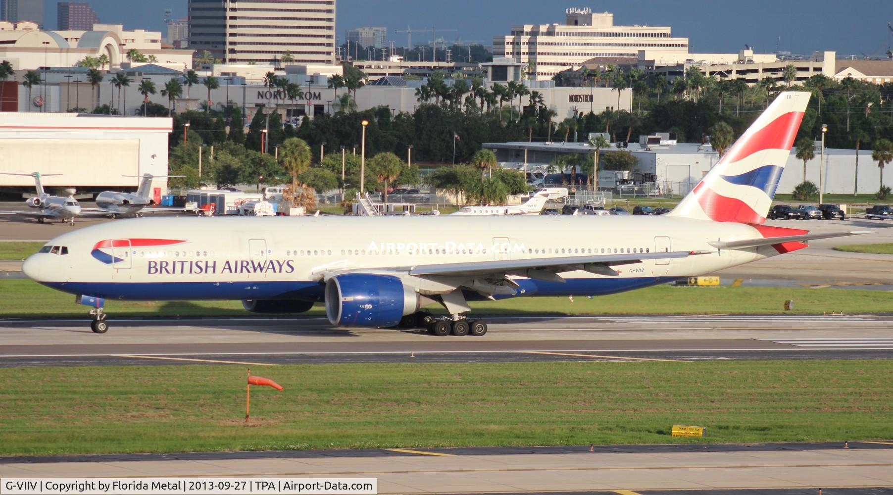 G-VIIV, 1999 Boeing 777-236 C/N 29964, British 777-200 taking off
