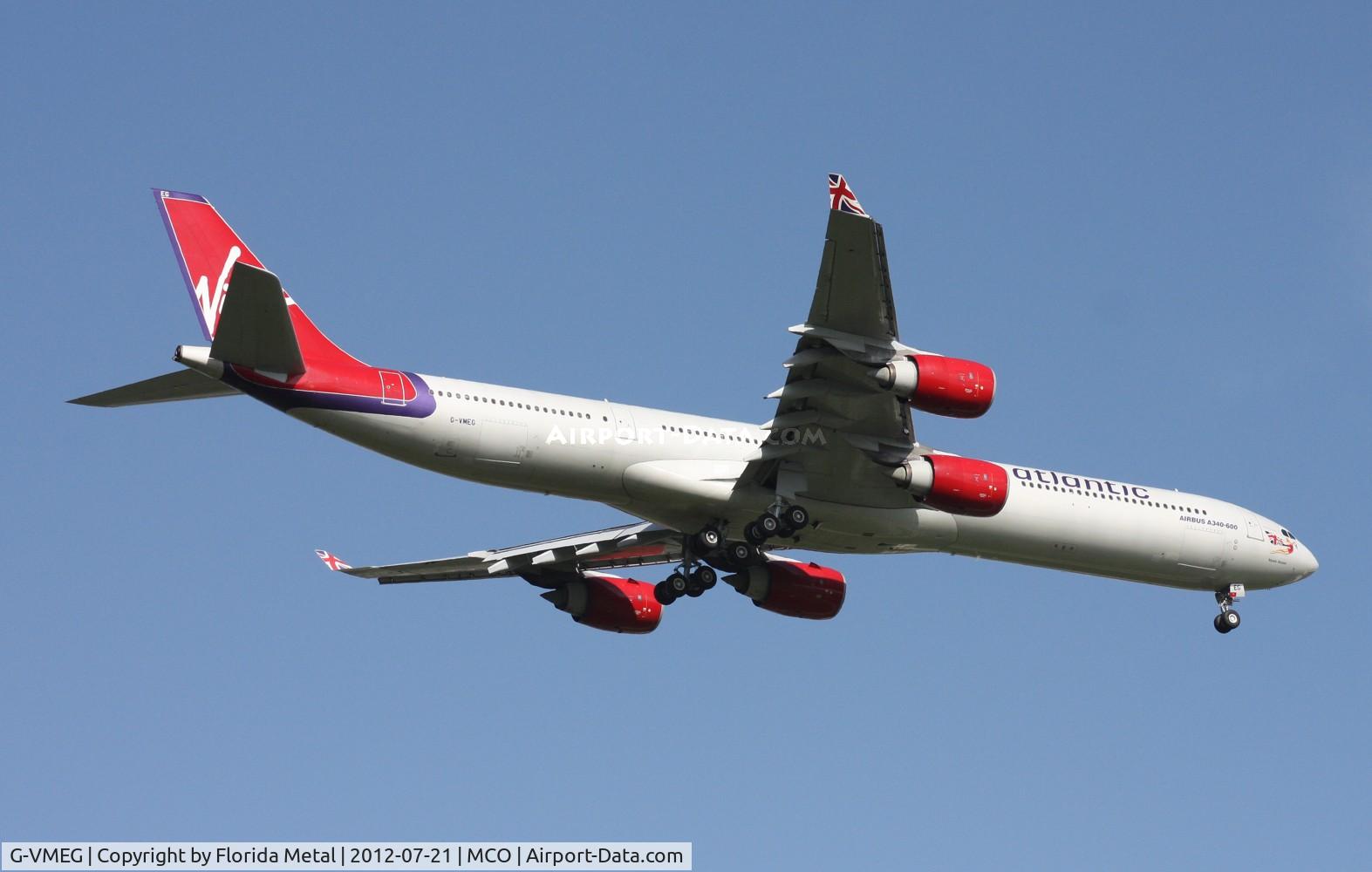 G-VMEG, 2002 Airbus A340-642 C/N 391, Virgin Atlantic A340-600