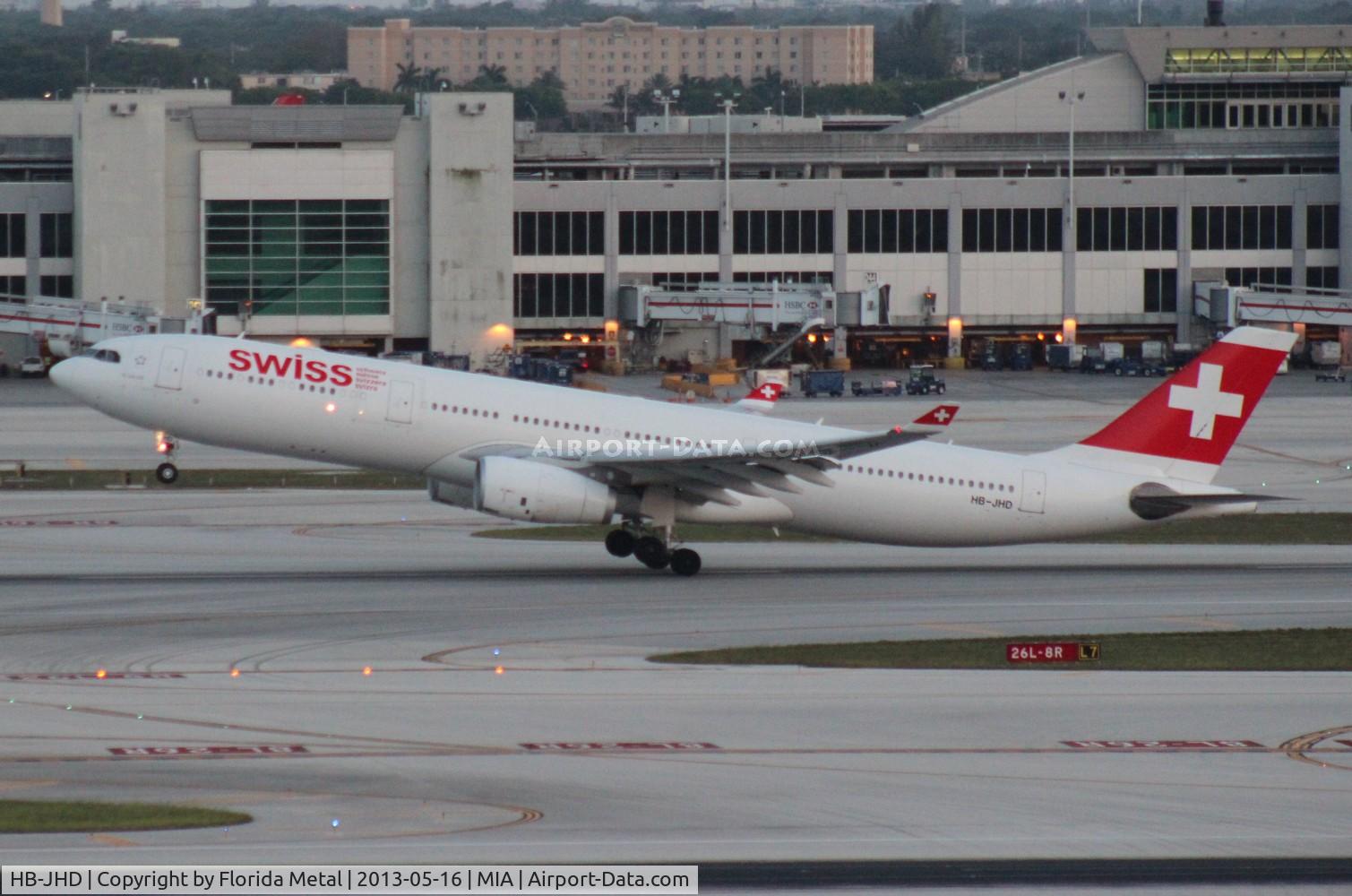 HB-JHD, 2009 Airbus A330-343 C/N 1026, Swiss A330-300
