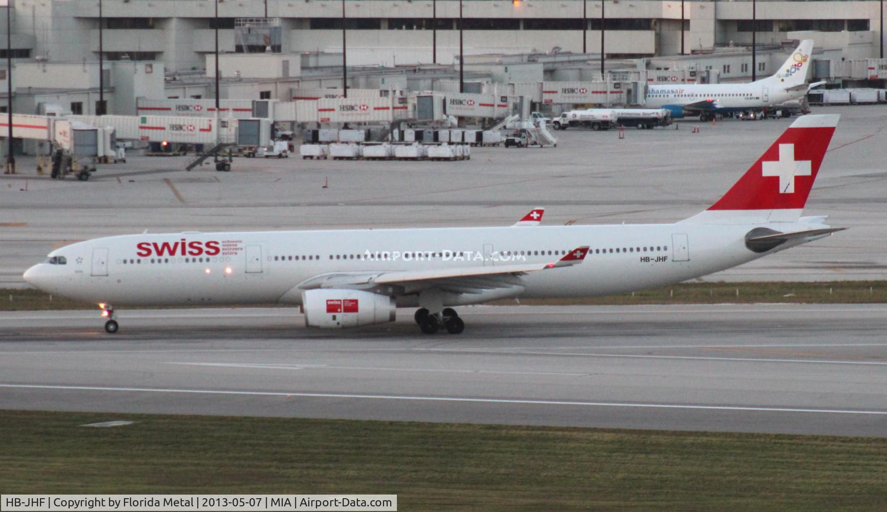 HB-JHF, 2010 Airbus A330-343X C/N 1089, Swiss A330-300