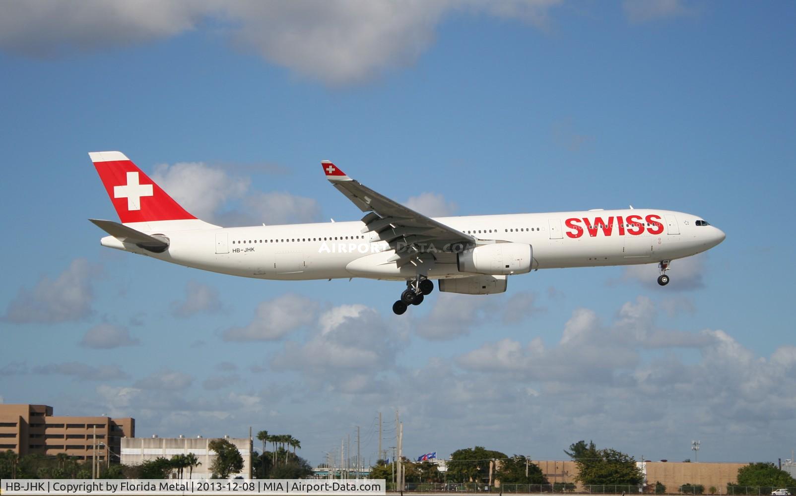 HB-JHK, 2011 Airbus A330-343X C/N 1276, Swiss A330-300