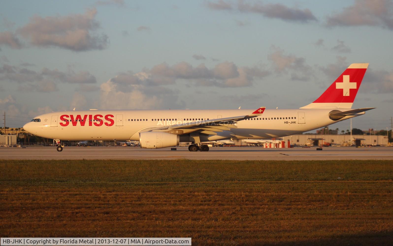HB-JHK, 2011 Airbus A330-343X C/N 1276, Swiss A330-300