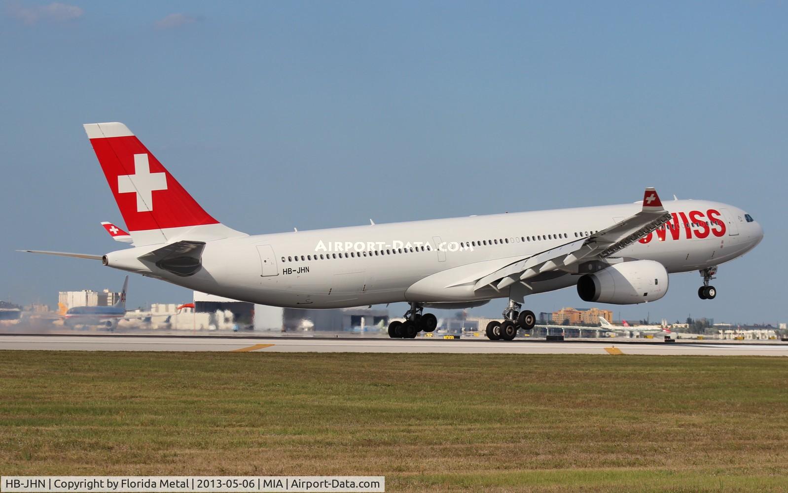 HB-JHN, 2013 Airbus A330-343X C/N 1403, Swiss A330-300