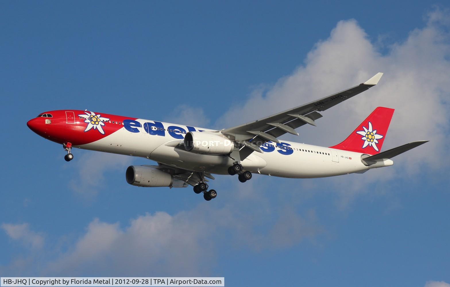 HB-JHQ, 2010 Airbus A330-343X C/N 1193, Edelweiss A330-300