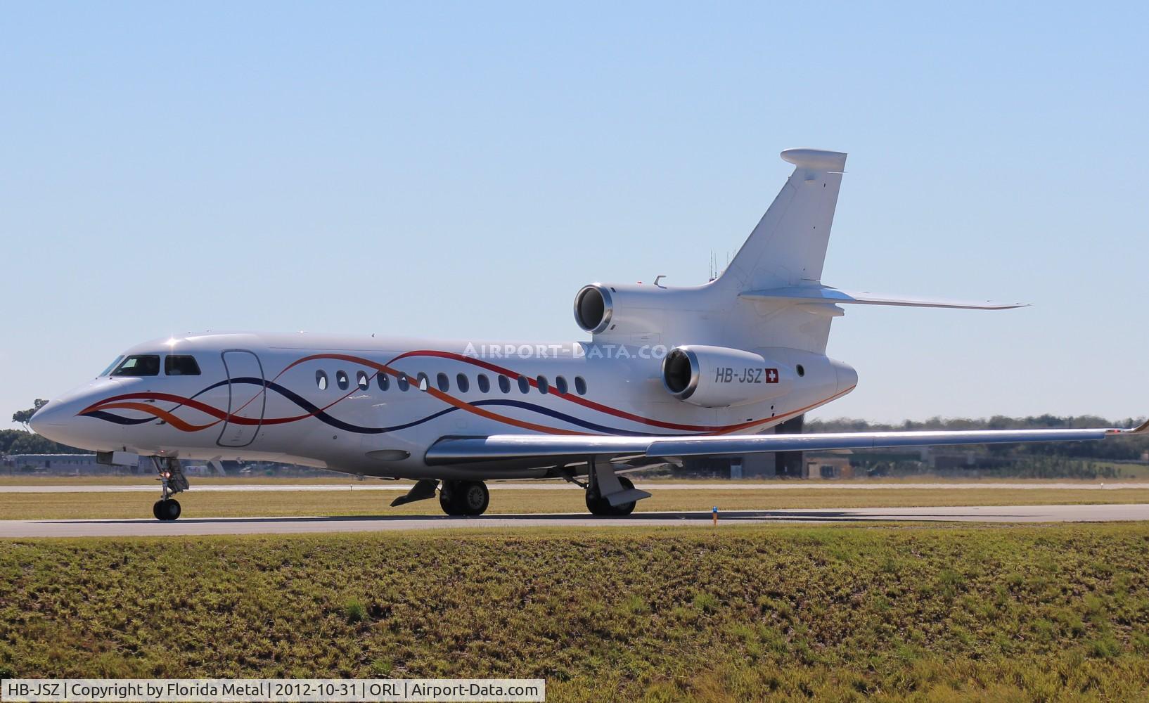 HB-JSZ, 2007 Dassault Falcon 7X C/N 004, Falcon 7X