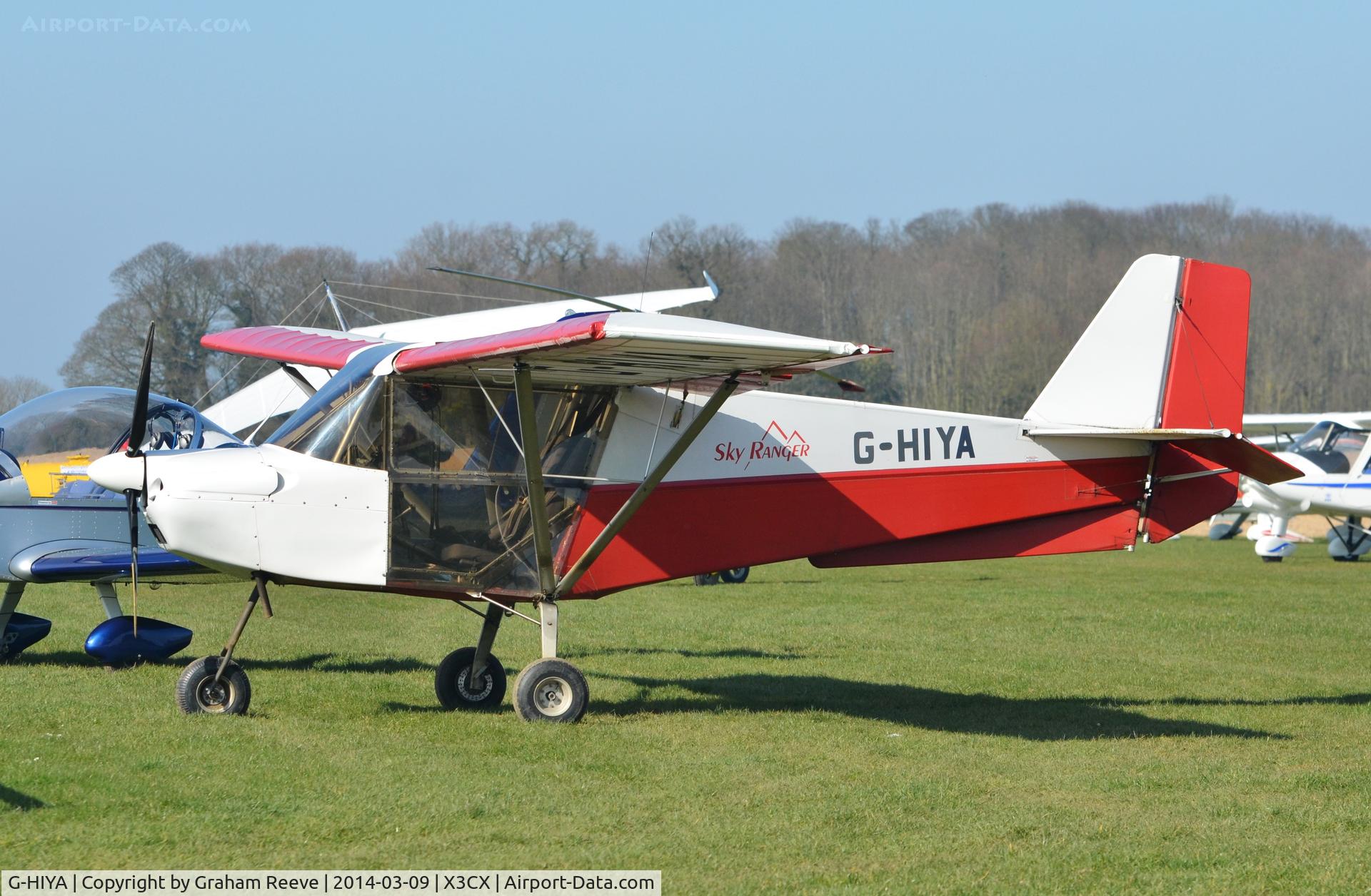 G-HIYA, 2006 Best Off Skyranger 912(2) C/N BMAA/HB/493, Parked at Northrepps.