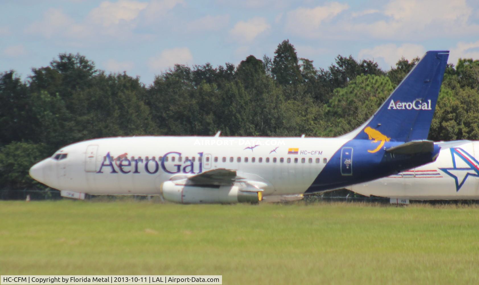 HC-CFM, 1982 Boeing 737-244 C/N 22589, Aerogal 737-200 in storage