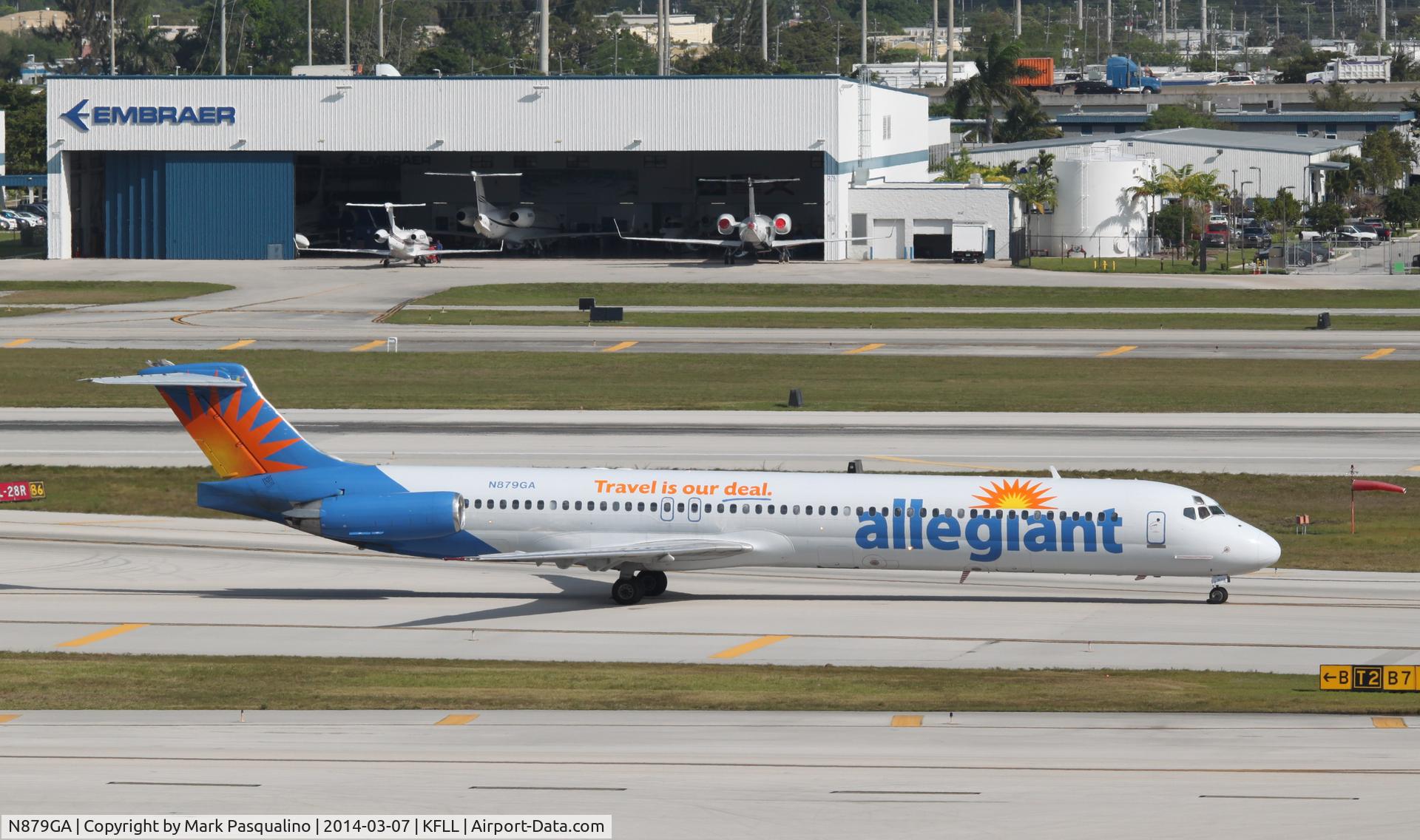 N879GA, 1996 McDonnell Douglas MD-83 (DC-9-83) C/N 53486, MD-83