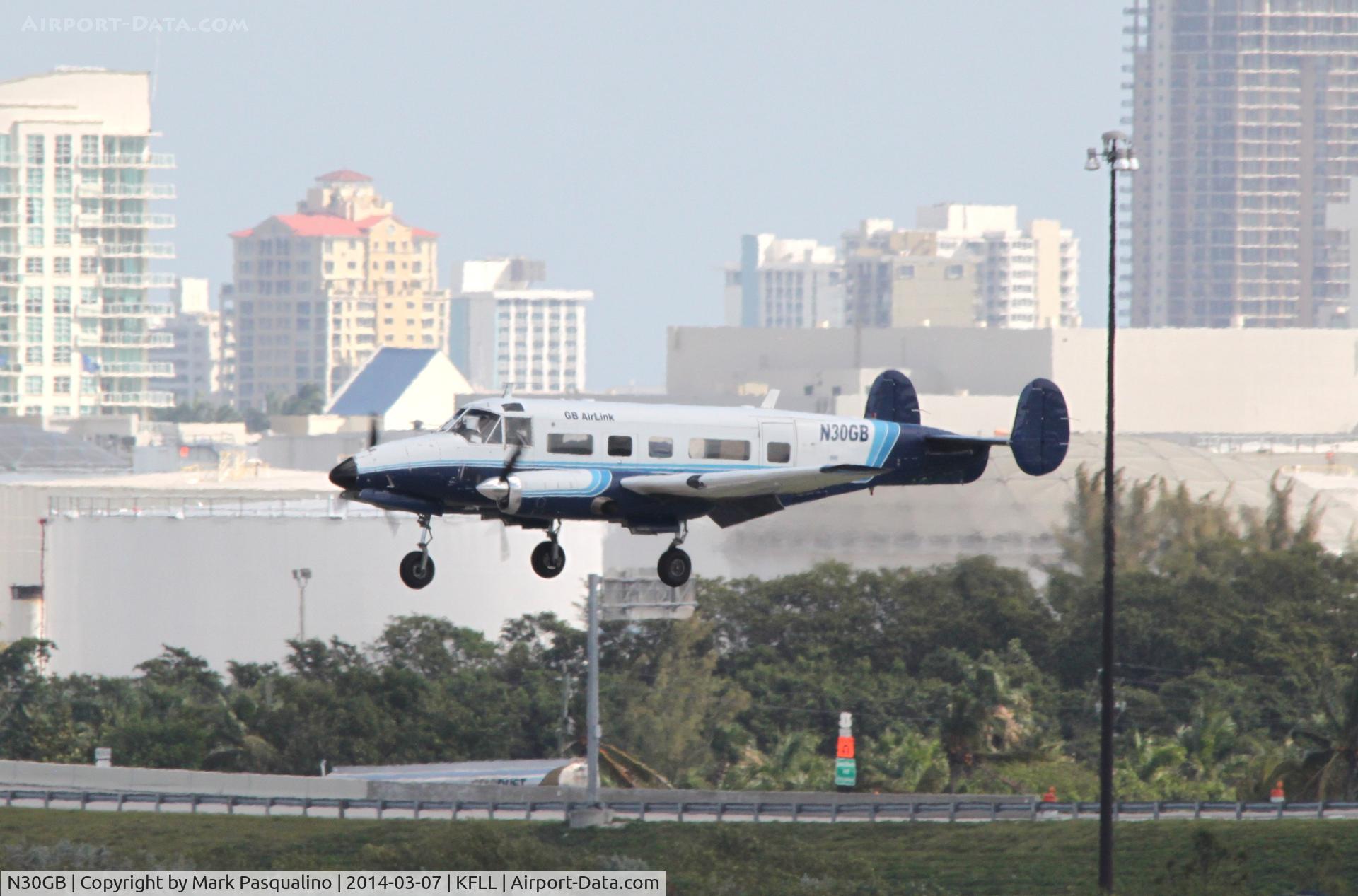 N30GB, 1964 Beech H-18 Tri-Gear C/N BA-688, Beech H18