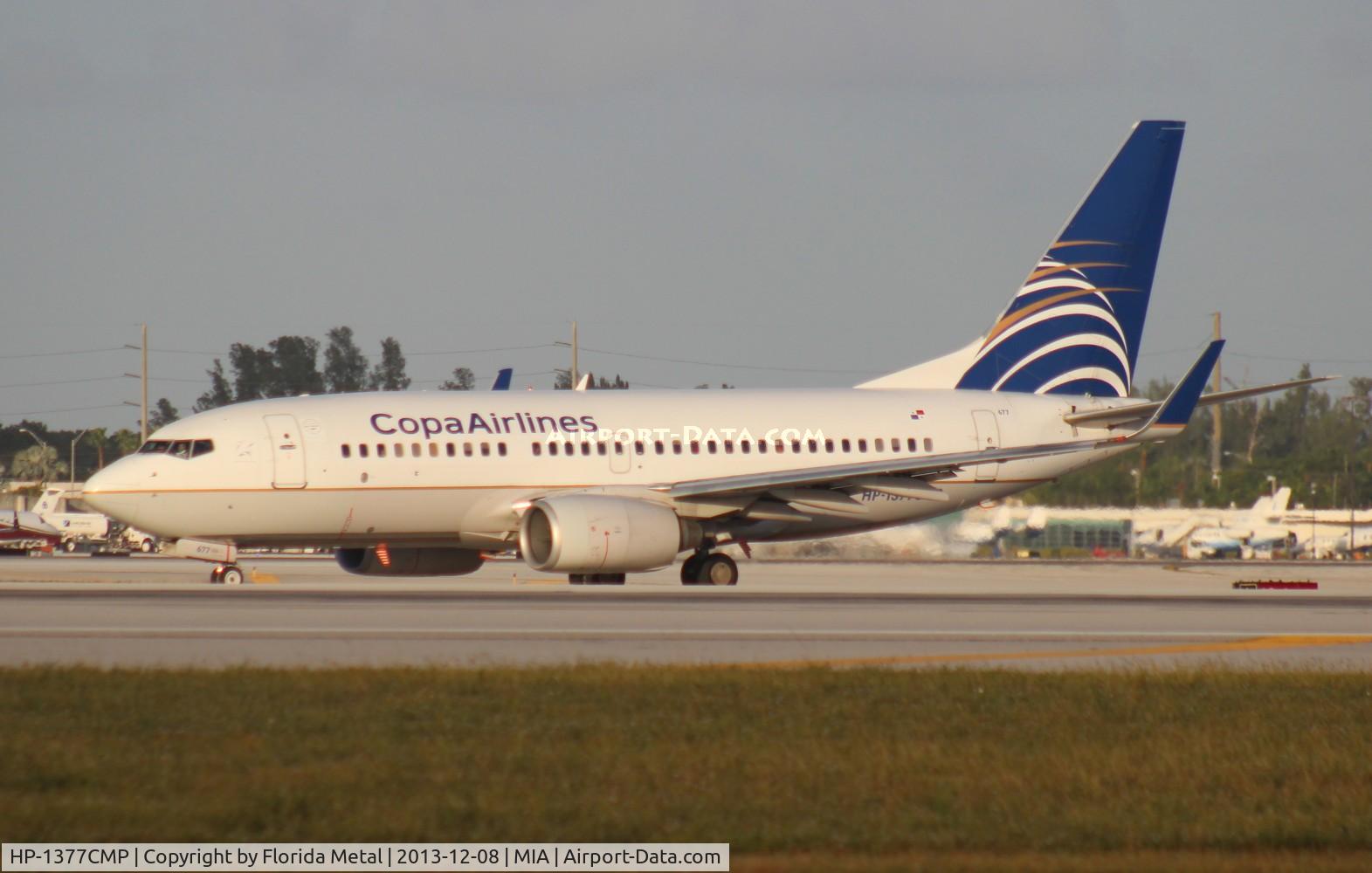 HP-1377CMP, 2002 Boeing 737-7V3 C/N 30462, Copa 737-700