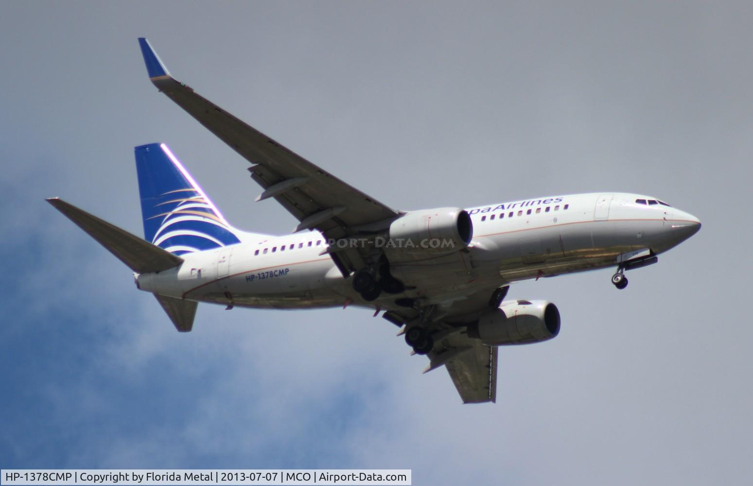 HP-1378CMP, 2002 Boeing 737-7V3 C/N 30461, Copa 737-700