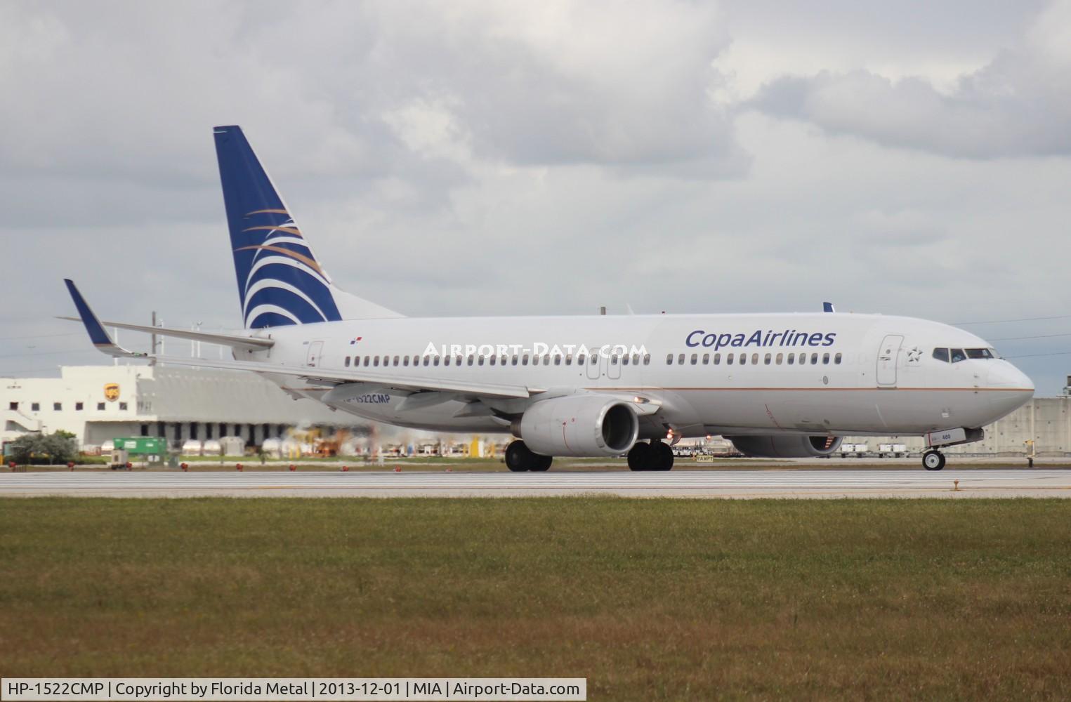 HP-1522CMP, 2003 Boeing 737-8V3 C/N 33709, Copa 737-800