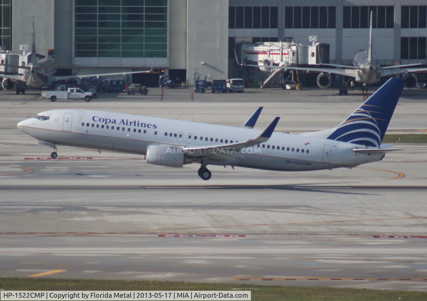 HP-1522CMP, 2003 Boeing 737-8V3 C/N 33709, Copa 737-800