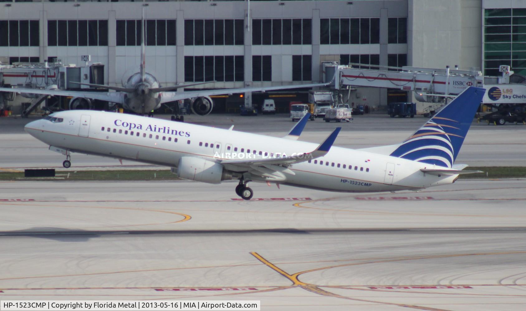 HP-1523CMP, 2008 Boeing 737-8Q8 C/N 35274, Copa 737-800