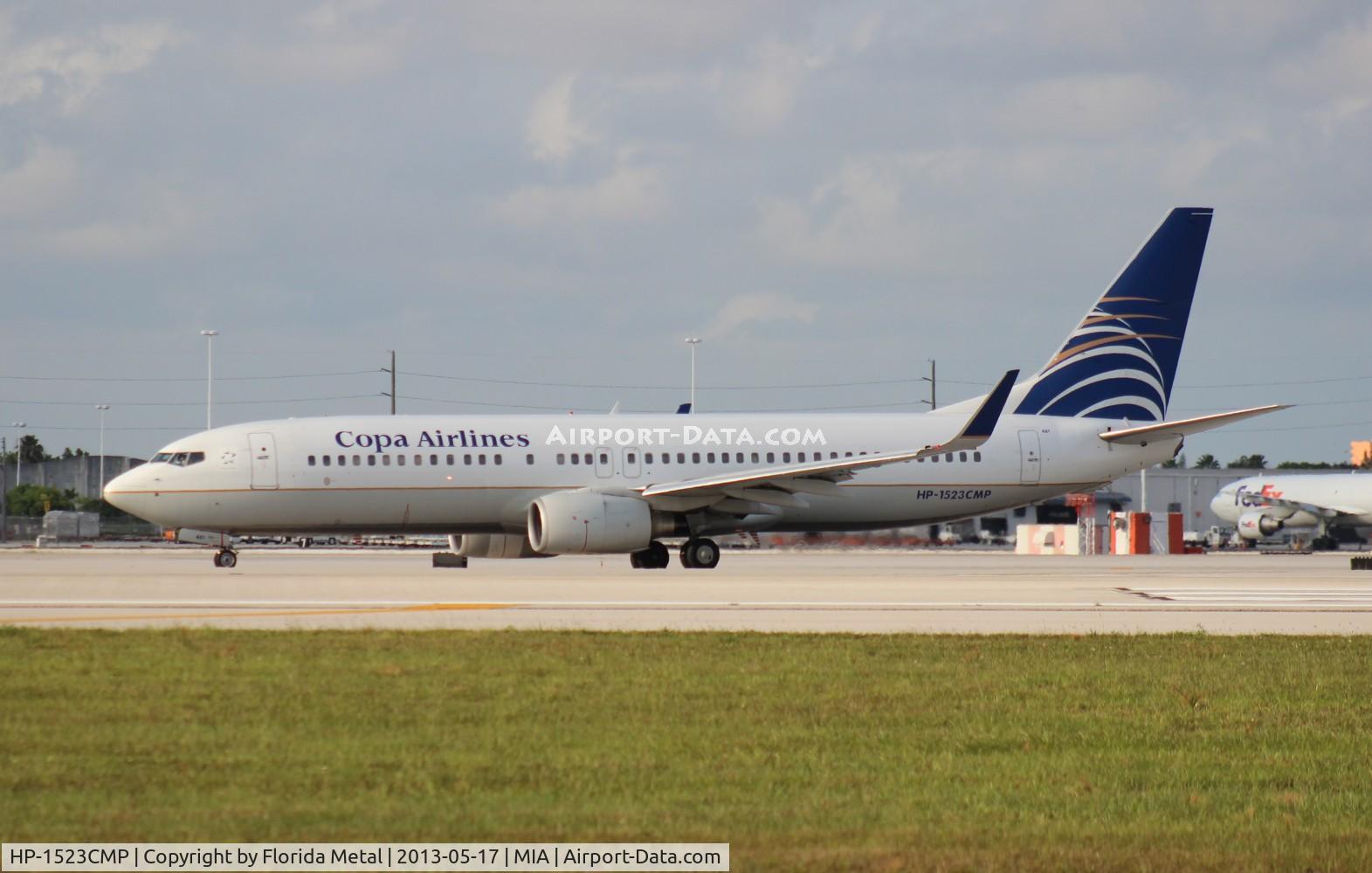HP-1523CMP, 2008 Boeing 737-8Q8 C/N 35274, Copa 737-800