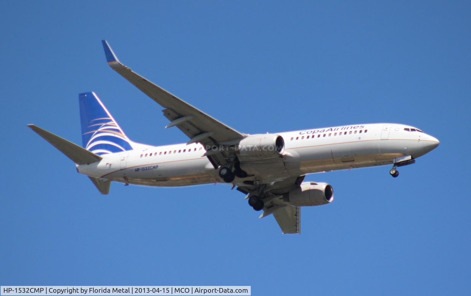 HP-1532CMP, 2007 Boeing 737-8V3 C/N 35068, Copa 737-800