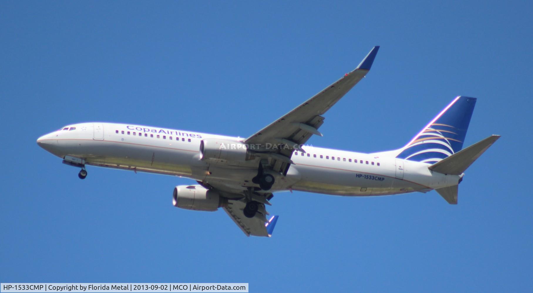 HP-1533CMP, 2007 Boeing 737-8V3 C/N 35067, Copa 737-800