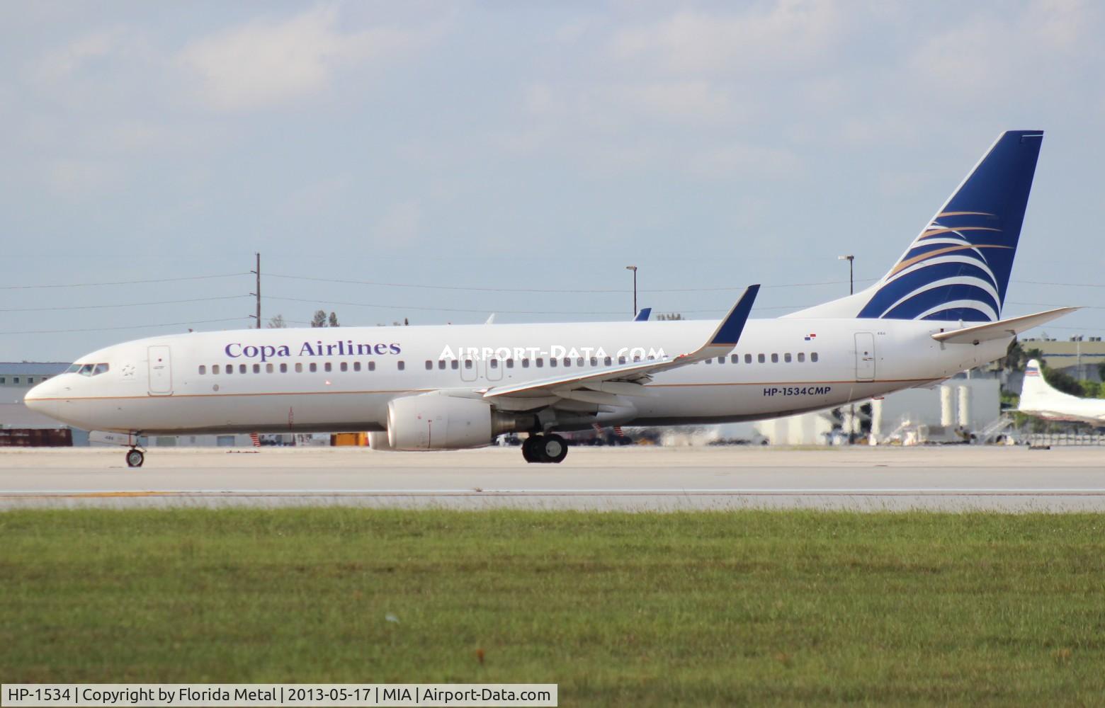 HP-1534, 2001 Boeing 737-86N C/N 28645, Copa 737-800