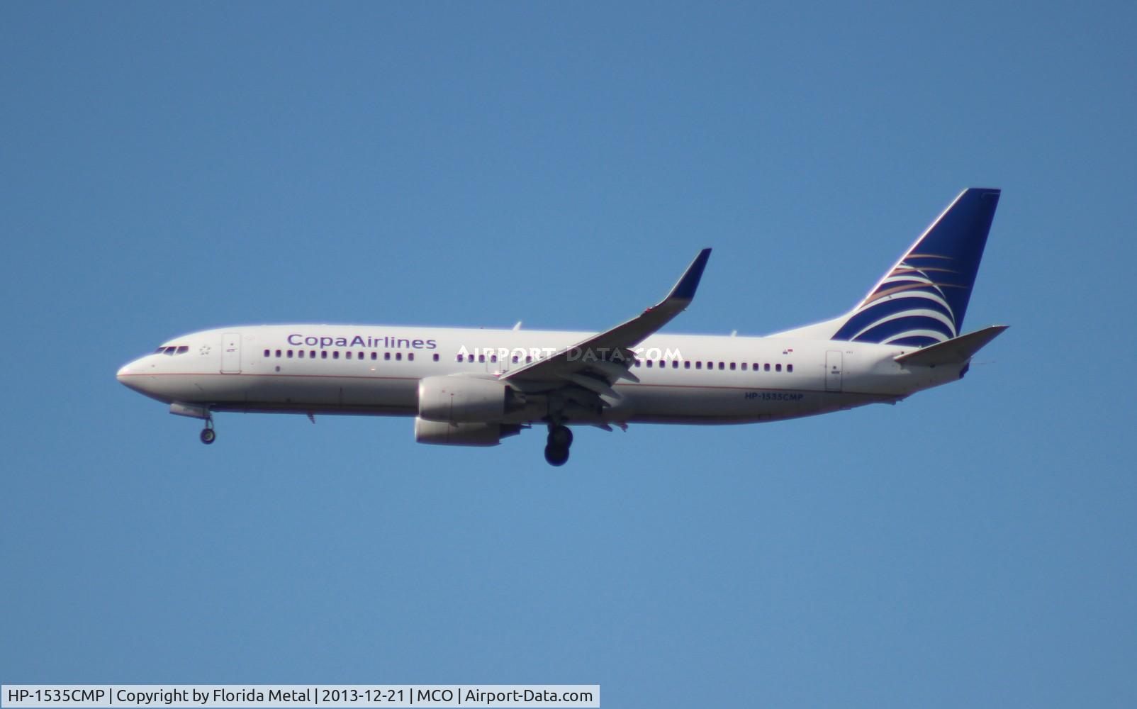 HP-1535CMP, 2008 Boeing 737-8V3 C/N 35126, Copa 737-800