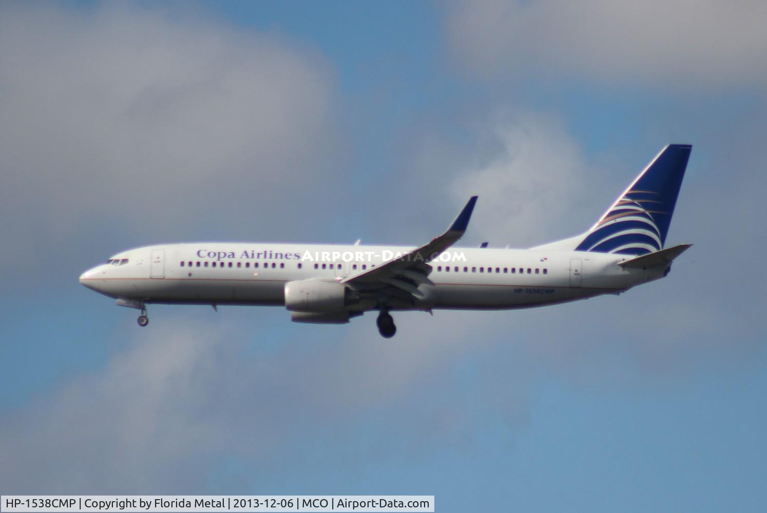 HP-1538CMP, 2009 Boeing 737-8V3 C/N 36554, Copa 737-800