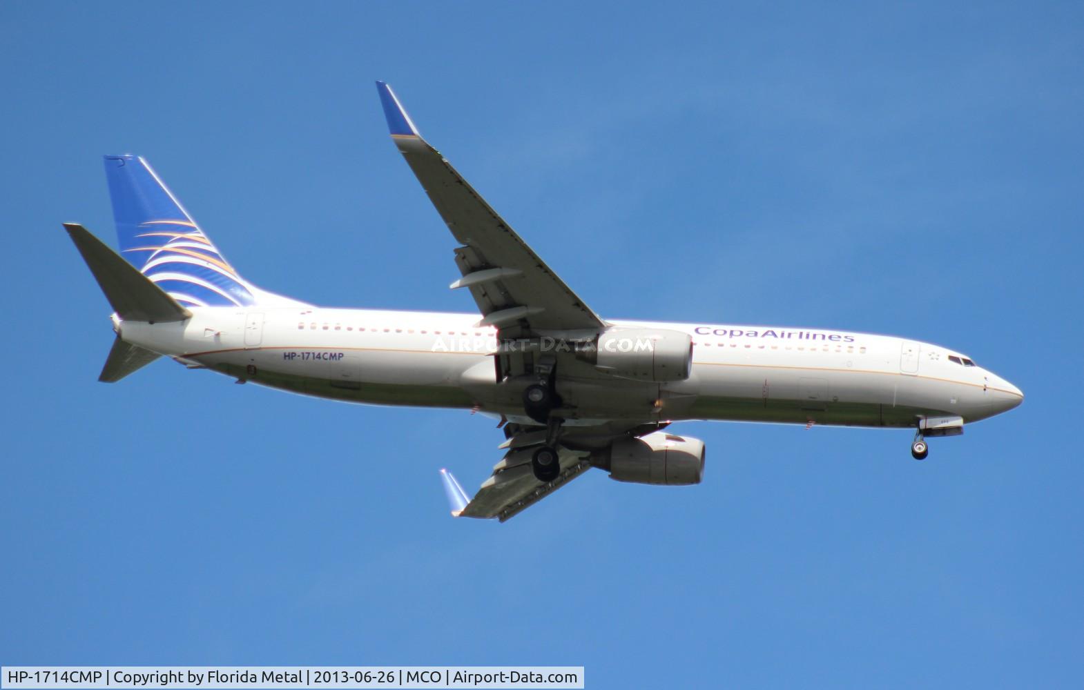 HP-1714CMP, 2010 Boeing 737-8V3 C/N 40891, Copa 737-800