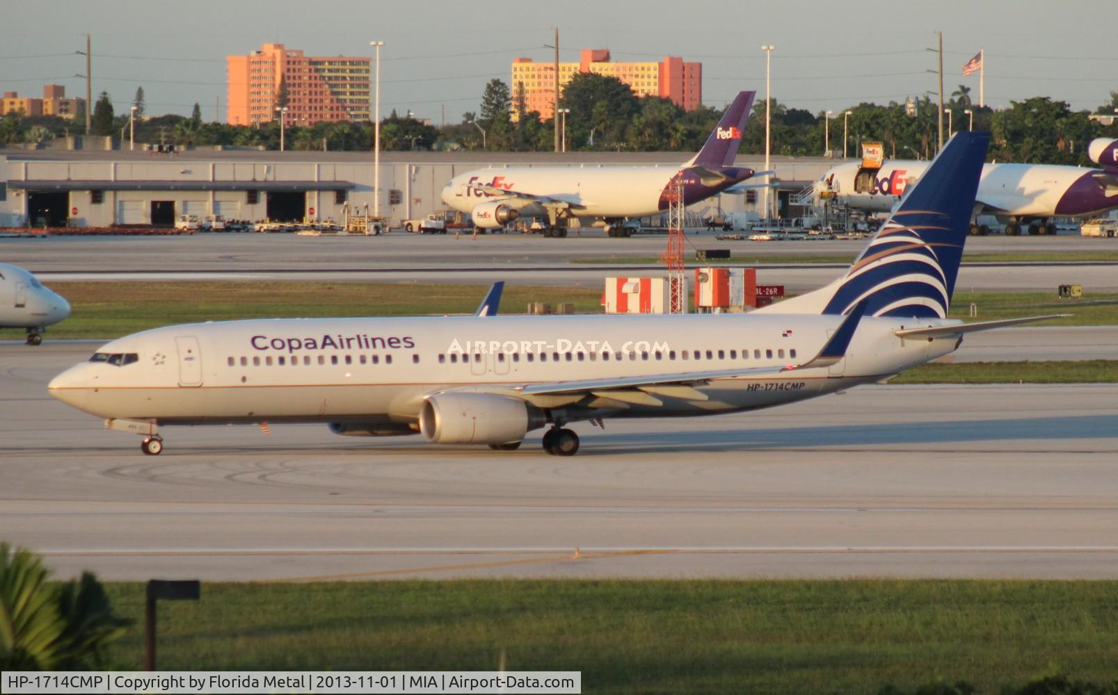 HP-1714CMP, 2010 Boeing 737-8V3 C/N 40891, Copa 737-800