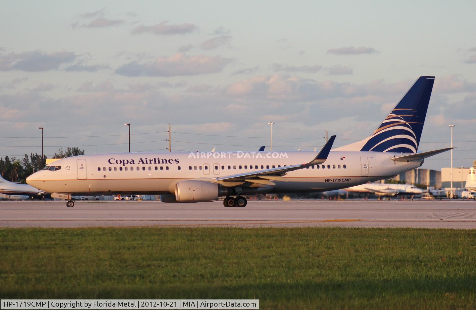 HP-1719CMP, 2011 Boeing 737-8V3 C/N 37957, Copa 737-800