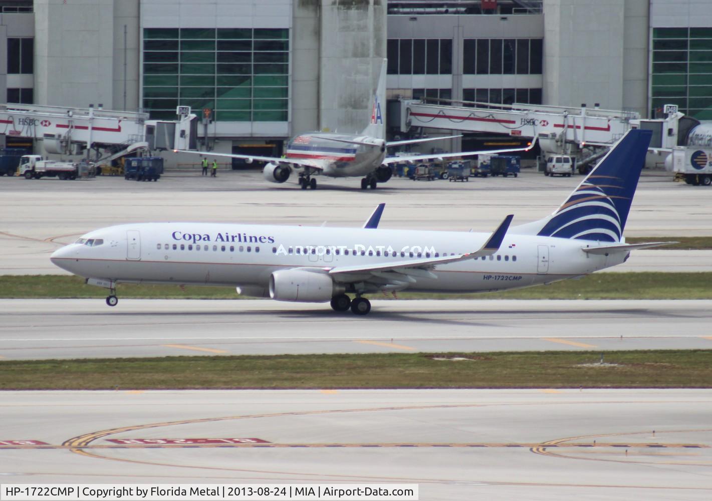 HP-1722CMP, 2011 Boeing 737-8V3 C/N 38100, Copa 737-800