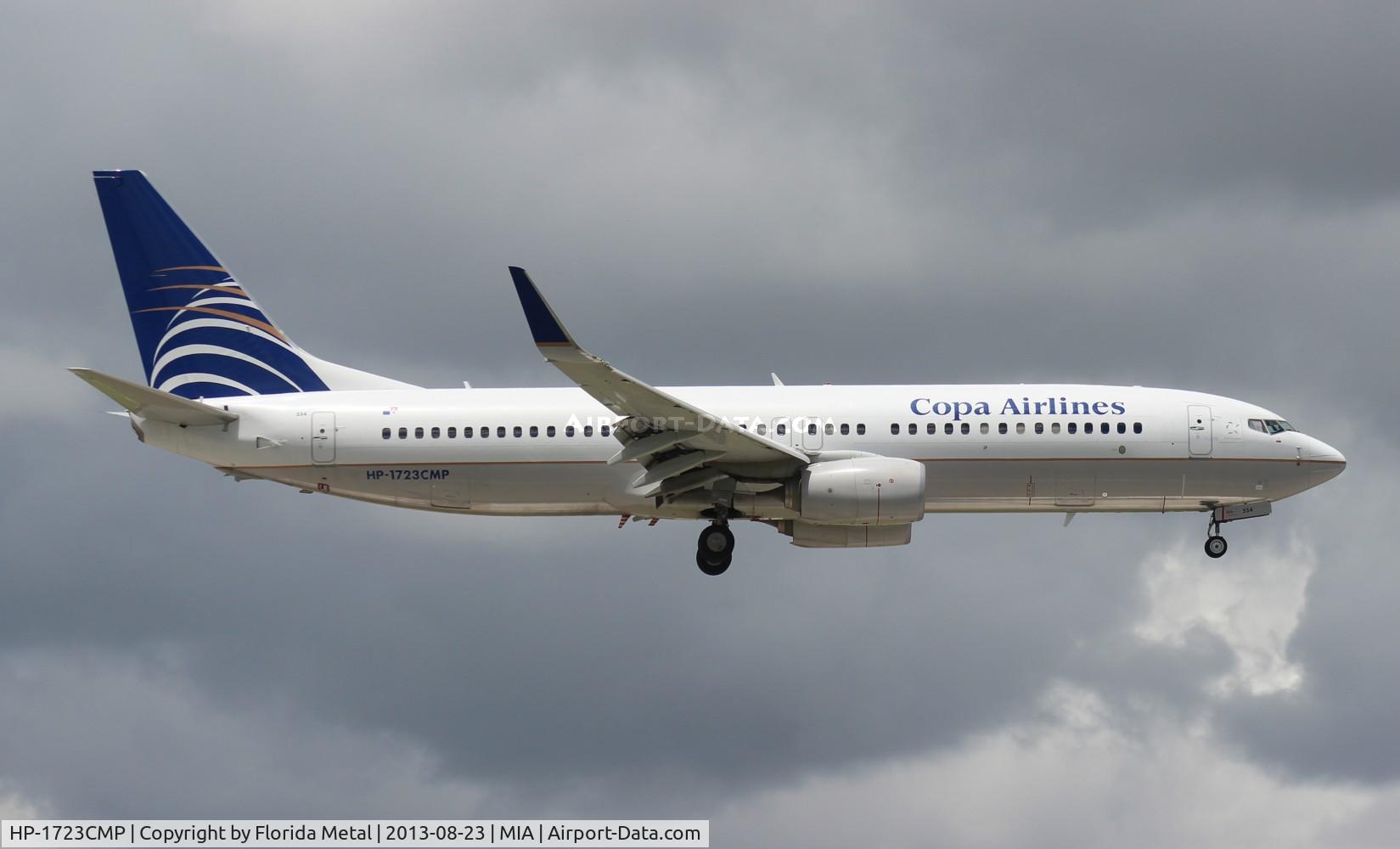 HP-1723CMP, 2011 Boeing 737-8V3 C/N 37959, Copa 737-800