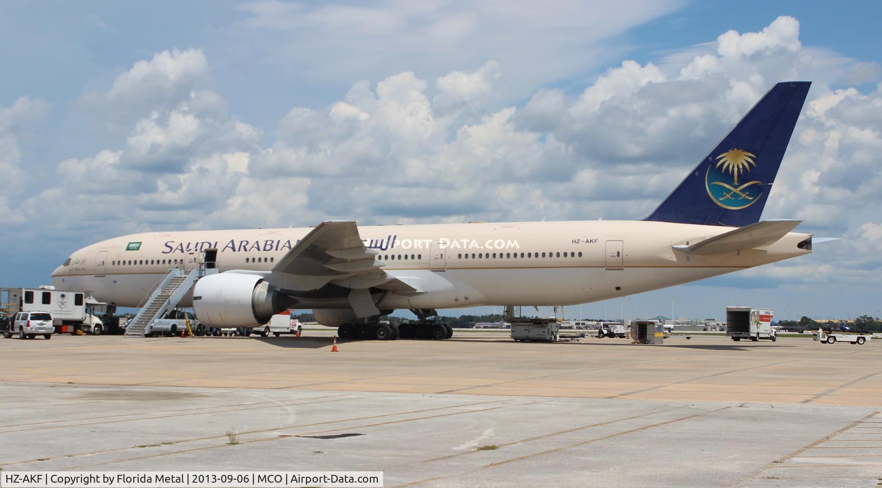 HZ-AKF, 1998 Boeing 777-268/ER C/N 28349, Saudi Arabian 777-200
