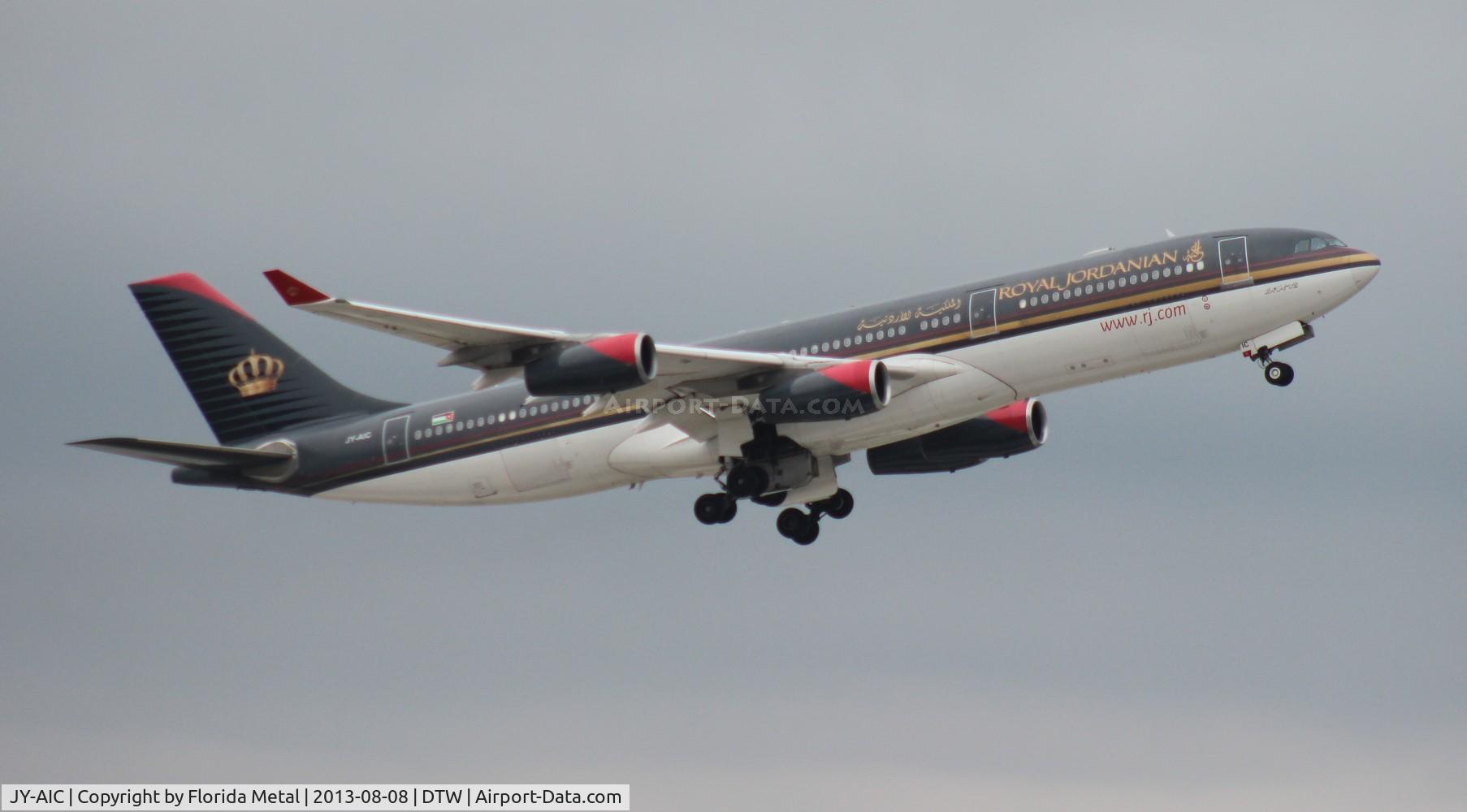 JY-AIC, 1993 Airbus A340-212 C/N 14, Royal Jordanian A340-200
