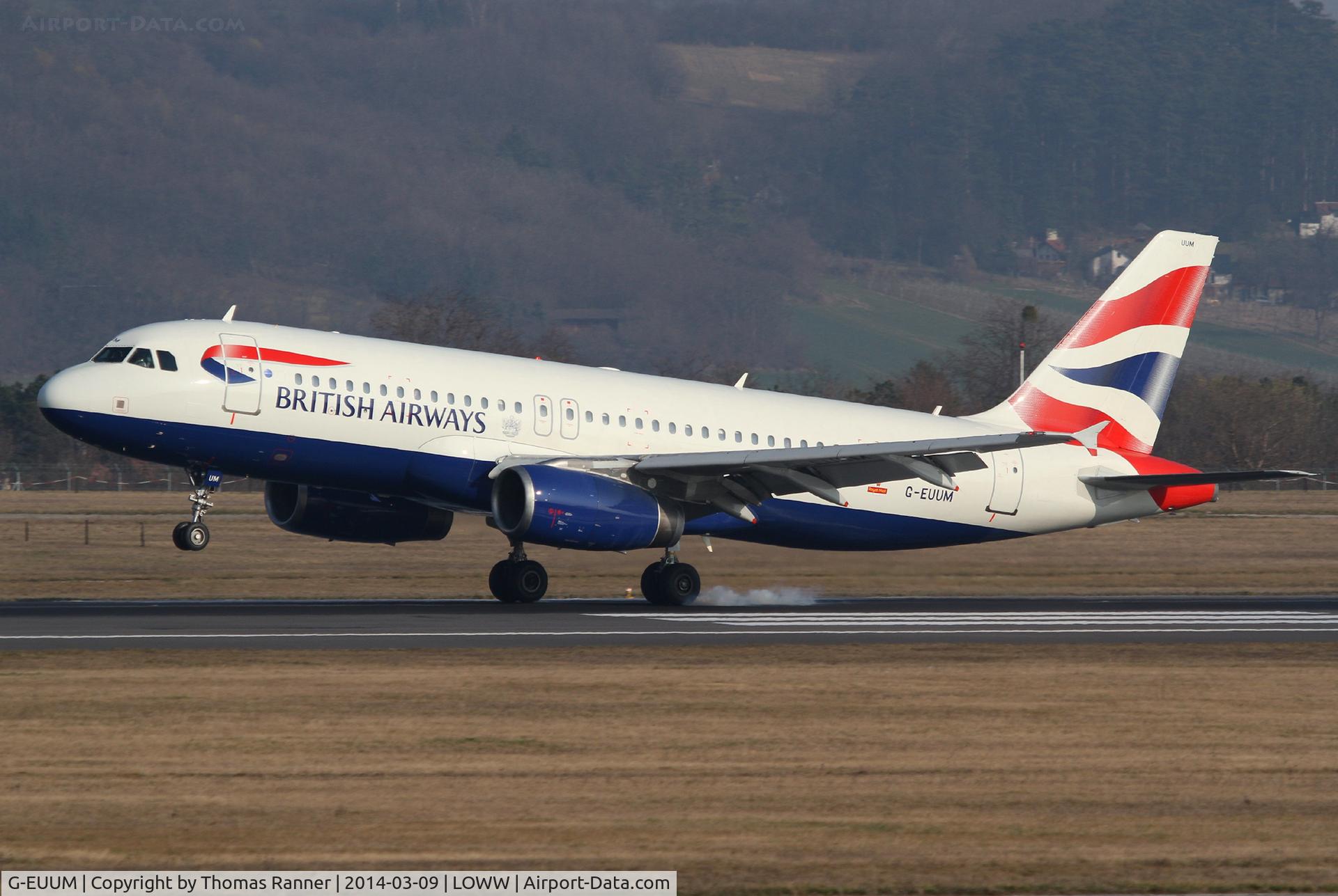 G-EUUM, 2002 Airbus A320-232 C/N 1907, British A320
