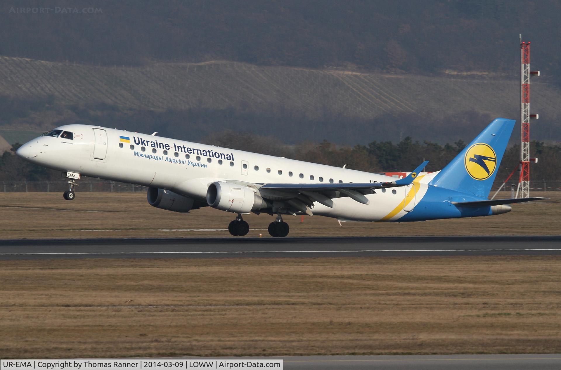 UR-EMA, 2011 Embraer 190LR (ERJ-190-100LR) C/N 19000494, Ukraine Emb190